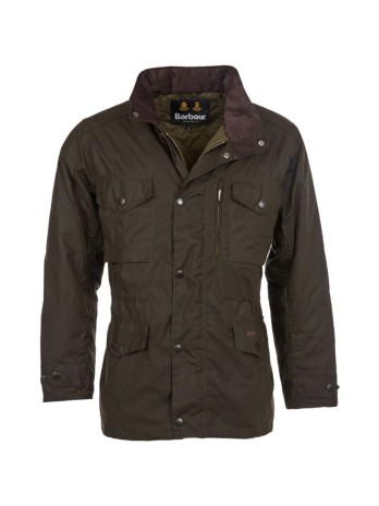 Veste huilée Barbour Sapper olive