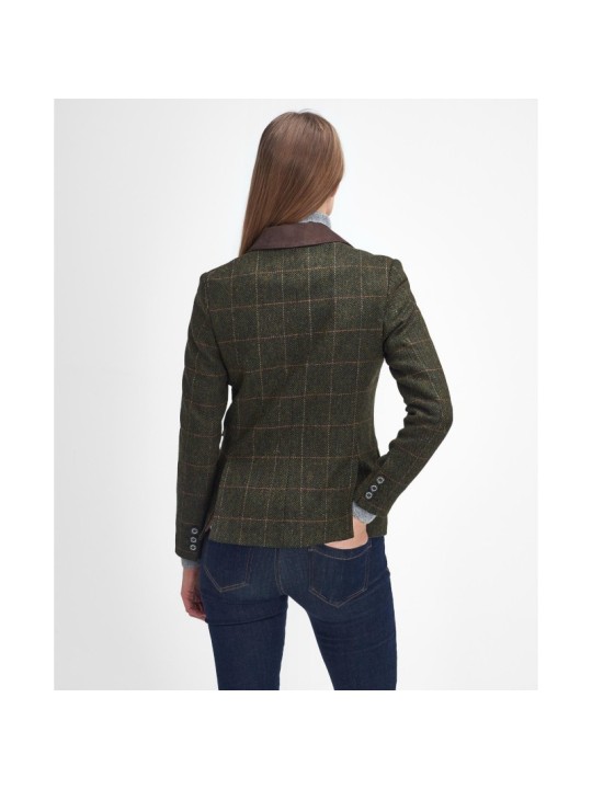 Veste en laine pour femme Barbour Robinson olive Veste en laine pour femme Barbour Robinson olive