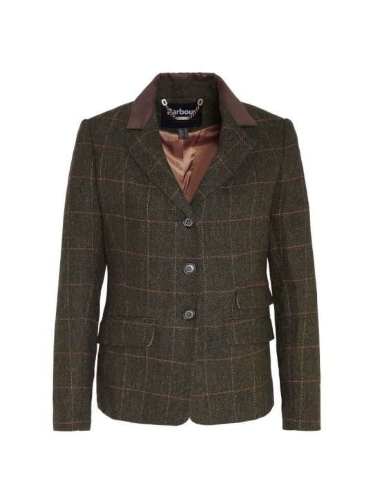 Veste en laine pour femme Barbour Robinson olive Veste en laine pour femme Barbour Robinson olive