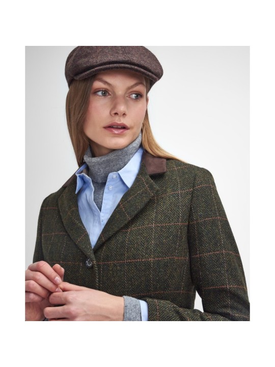 Veste en laine pour femme Barbour Robinson olive Veste en laine pour femme Barbour Robinson olive