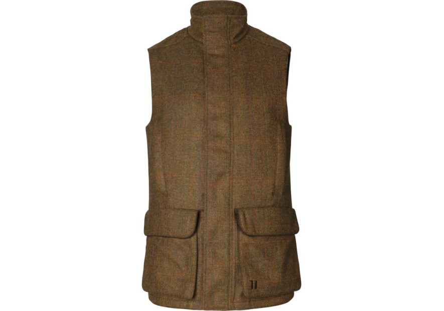 Gilet à col haut Kenmore Härkila marron