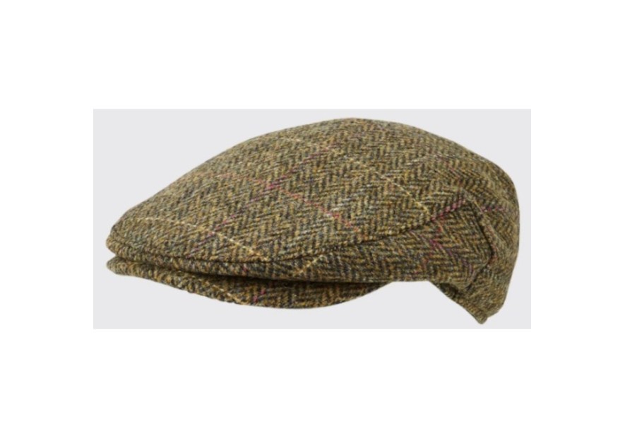 Casquette en tweed Holly DuBarry thistle