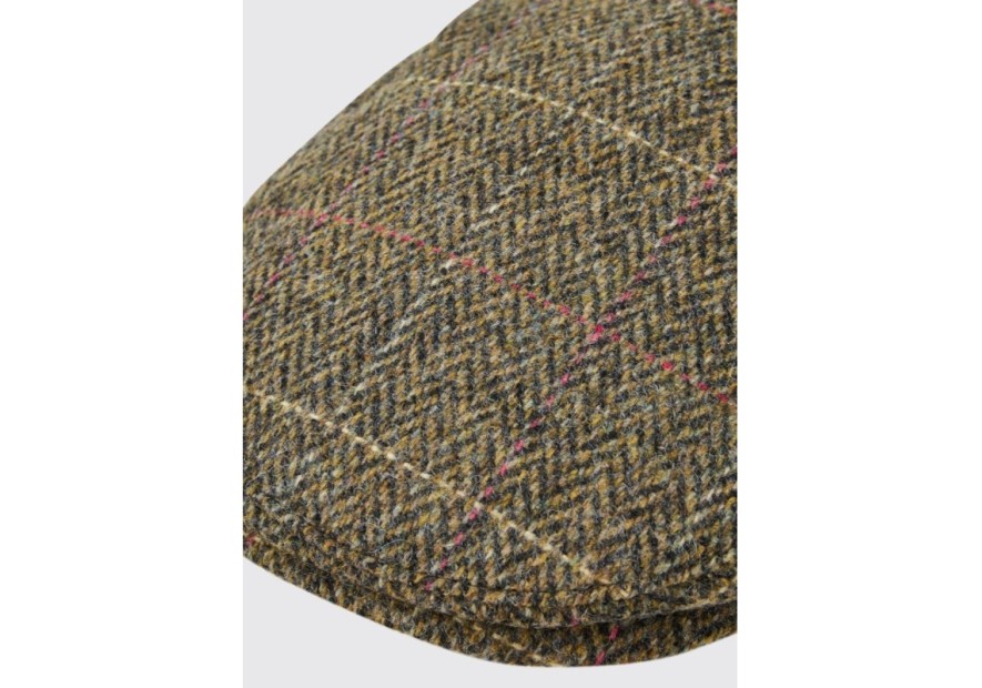 Casquette en tweed Holly DuBarry thistle
