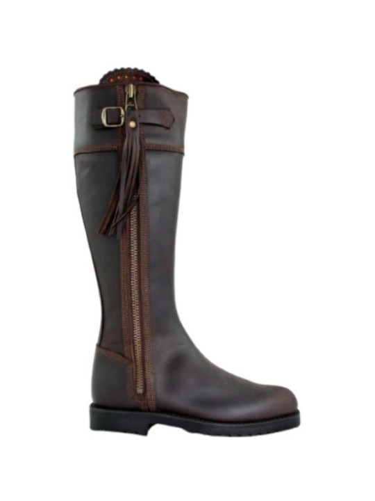 Bottes cuir Victoria Hastings Ebène Bottes cuir Victoria Hastings Ebène