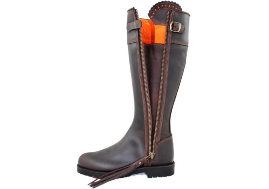 Bottes cuir Victoria Hastings Ebène