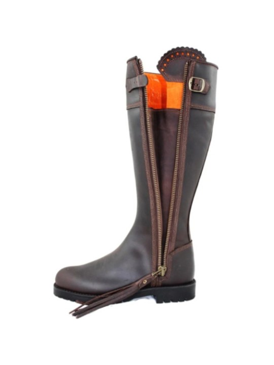Bottes cuir Victoria Hastings Ebène Bottes cuir Victoria Hastings Ebène