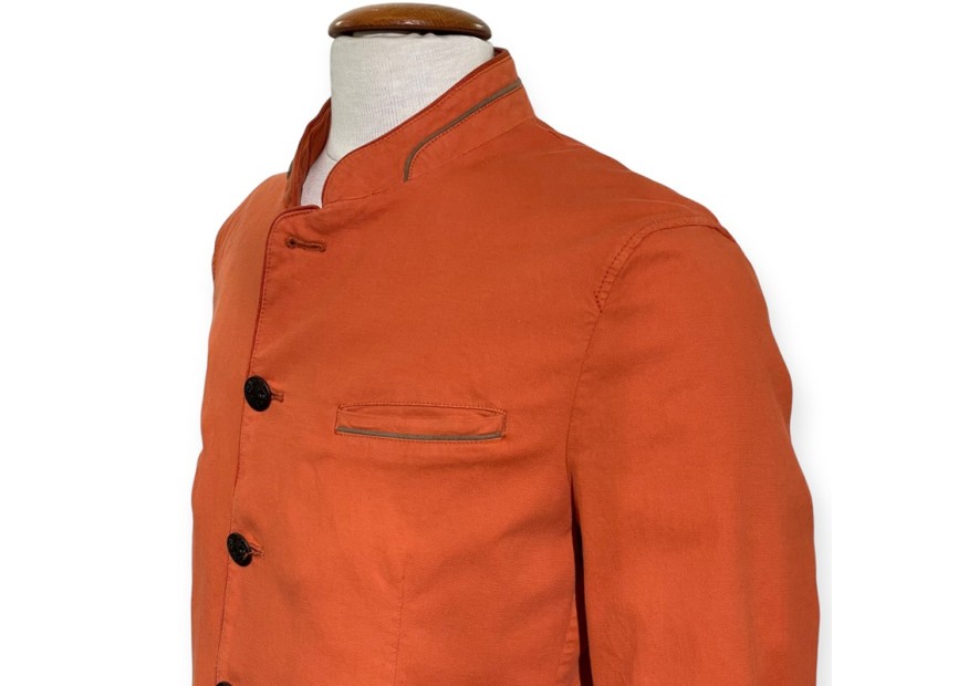 Veste autrichienne Maximilian orange brique