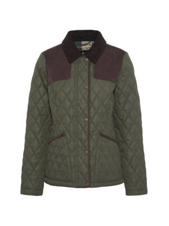 Veste matelassée pour femme Keeper Barbour olive