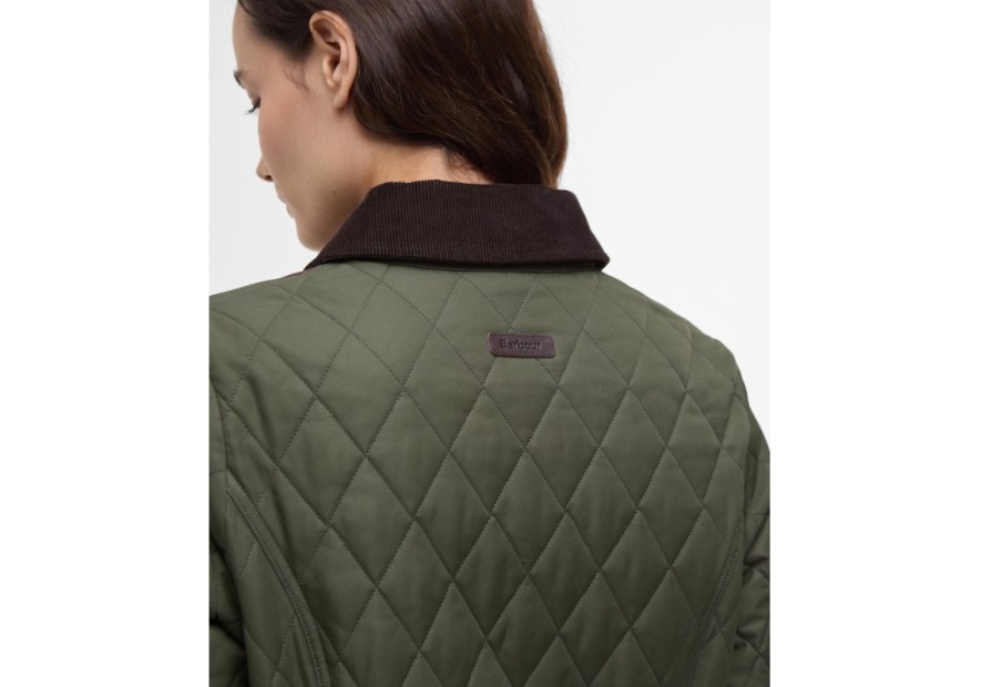 Veste matelassée pour femme Keeper Barbour olive