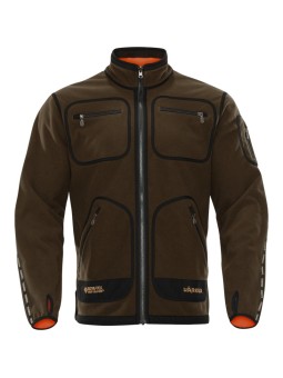 Veste Polaire Kamko Härkila vert/orange