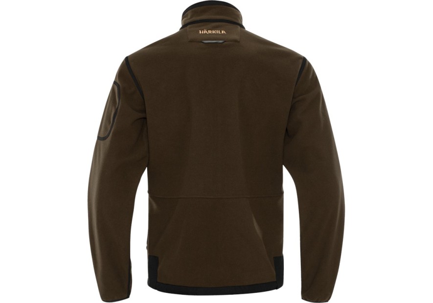 Veste Polaire Kamko Härkila vert/orange