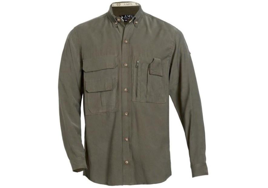 Chemise safari Jumfil Wilfrid kaki
