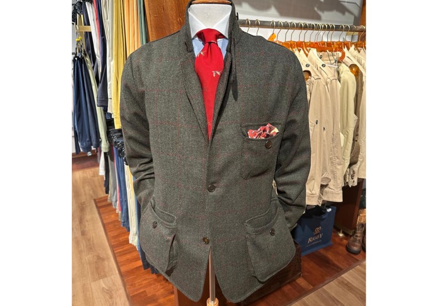 Veste Lothar tweed Nova Sport capsule exclusivité