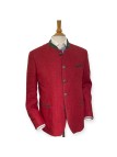 Veste autrichienne Maximilian lin rouge