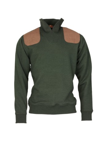 Pull coupe-vent Laksen Windsor vert avec membrane