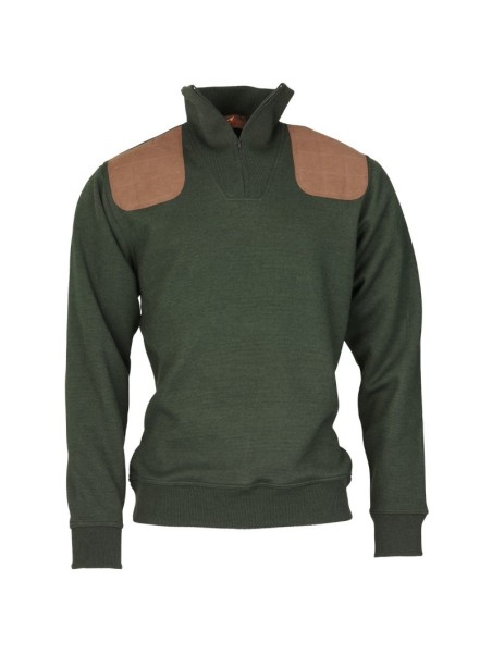 Pull coupe-vent Laksen Windsor vert avec membrane
