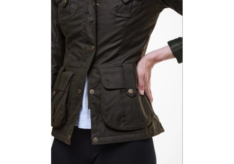 Veste femme huilée Barbour Defence