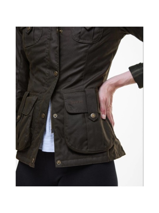 Veste femme huilée Barbour Defence