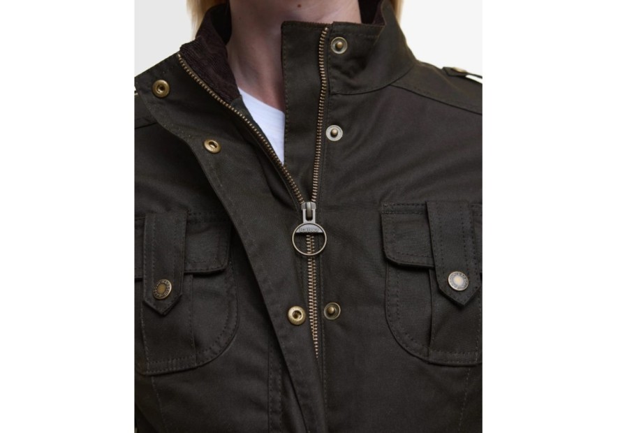 Veste femme huilée Barbour Defence