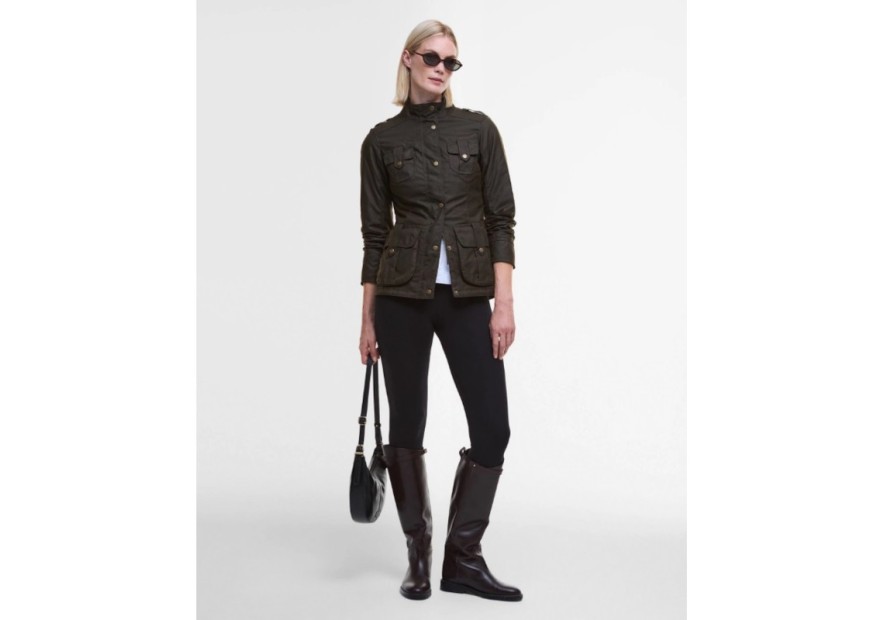 Veste femme huilée Barbour Defence