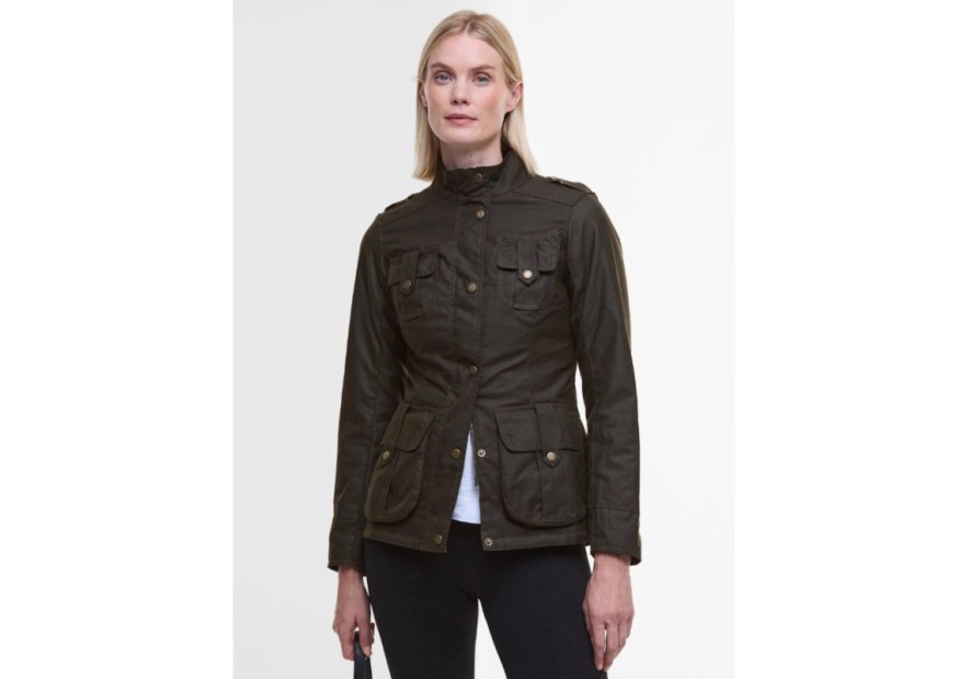Veste femme huilée Barbour Defence