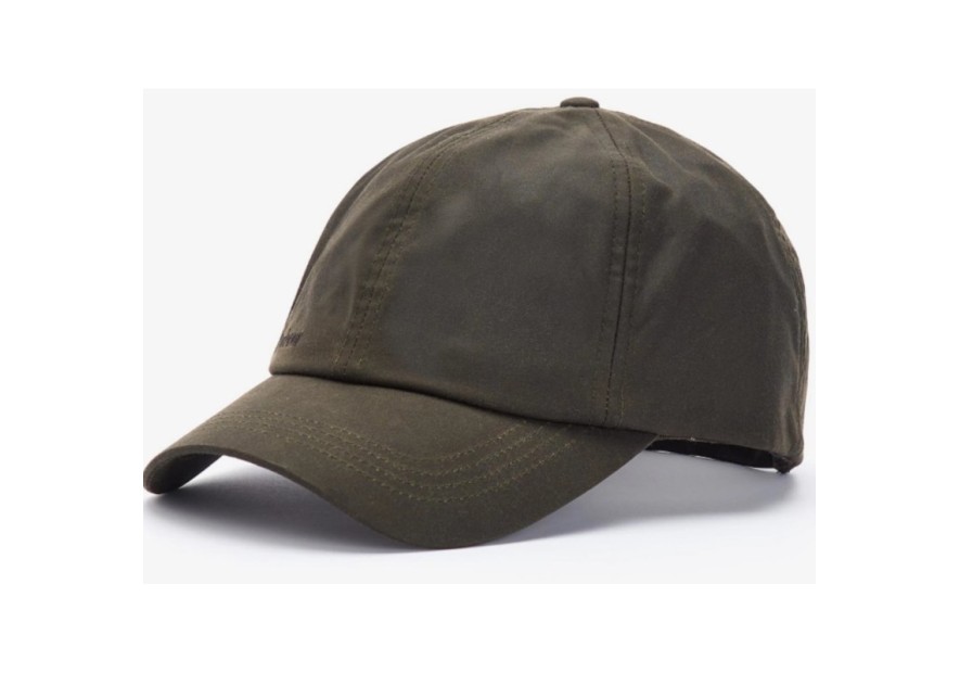 Casquette huilée Barbour US olive