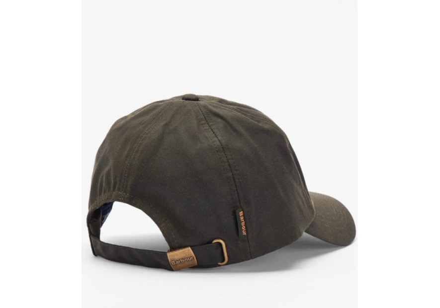 Casquette huilée Barbour US olive
