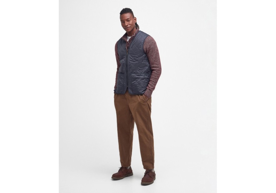 Gilet doublure Barbour Polarquilt Zip-In Liner marine