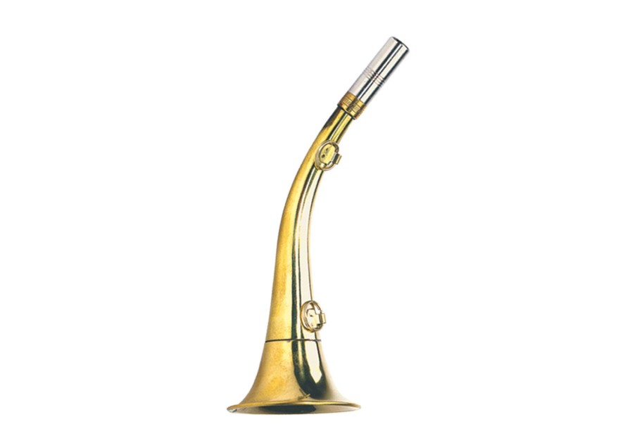 Petite corne de chasse en laiton à pavillon 24 cm - Elless